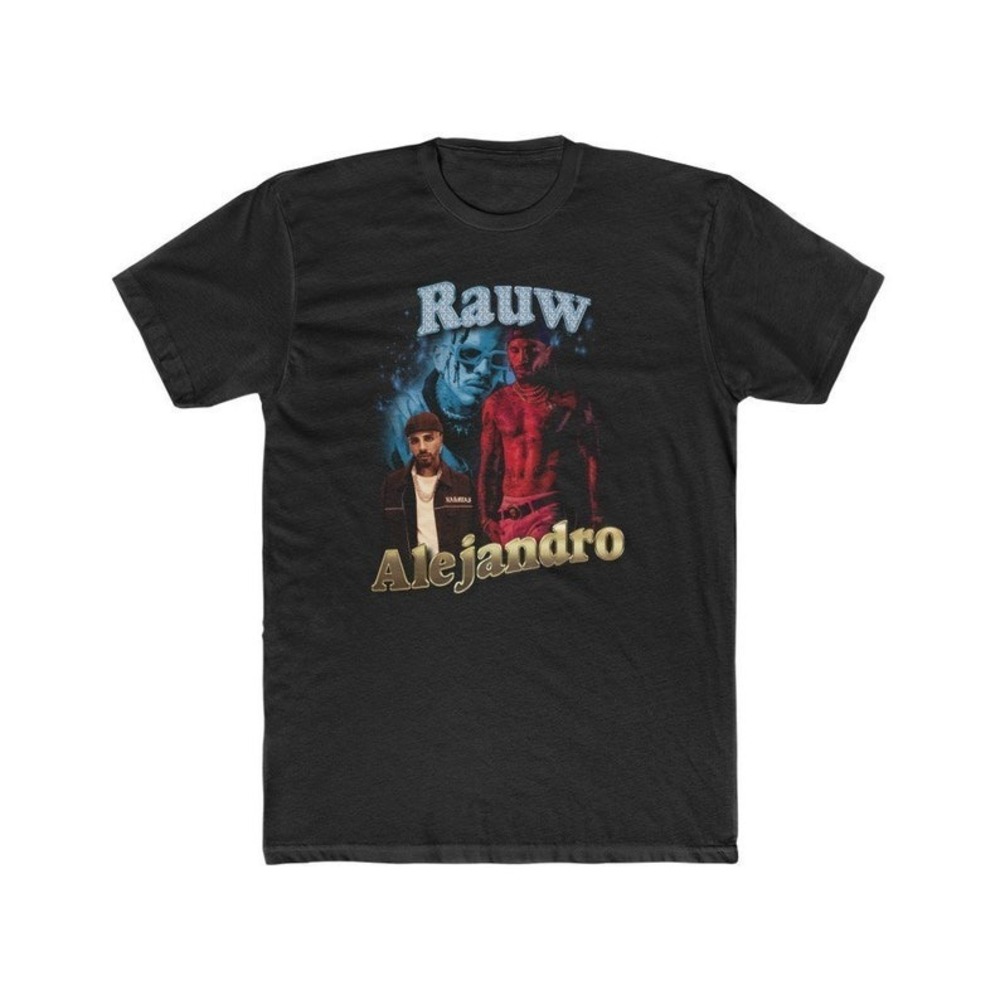 Rauw Alejandro Black Shirt